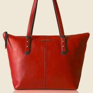 Vera Bradley Gallatin Tote "Cardinal Red"
